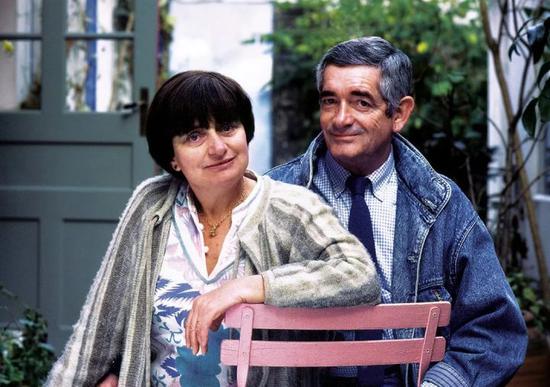 阿涅斯·瓦尔达与丈夫雅克·德米的最后一张合影