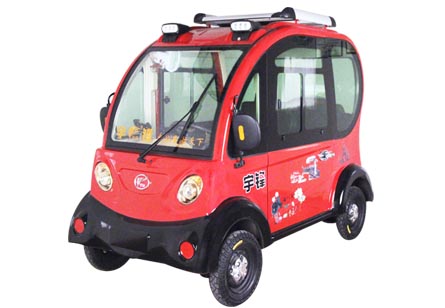 宇峰劲豹4轮电动汽车整车外观图片