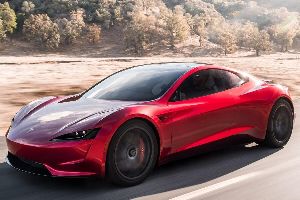 特斯拉Tesla MotorsRoadster电动汽车官方图片