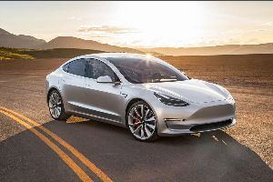 特斯拉Tesla MotorsModel 3电动汽车官方图片